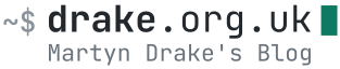Martyn Drake's Blog